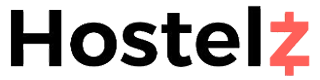 Hostelz.com Logo with Profile Link